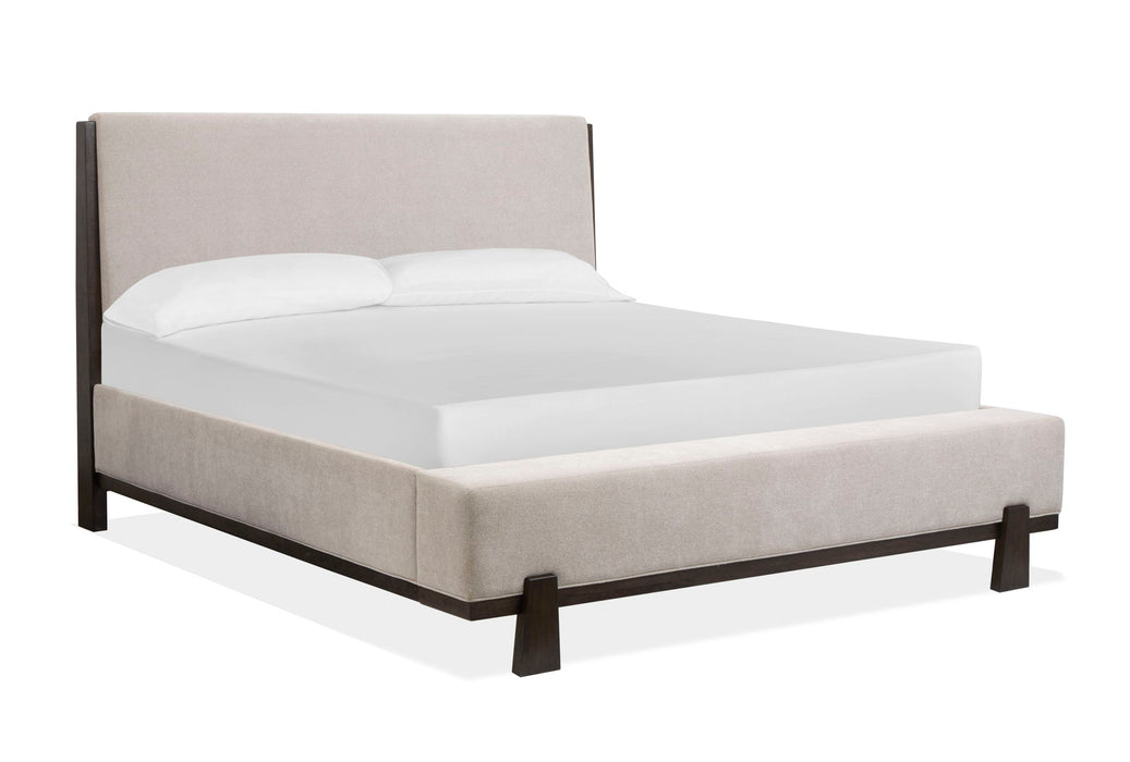 Tauren - Complete Upholstered Panel Bed