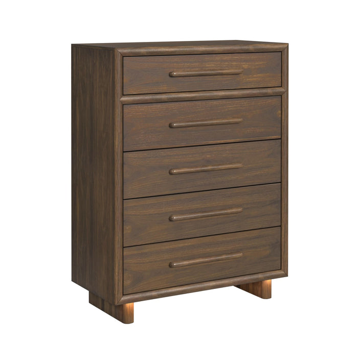 Brisbane - Chest With LED - Brown