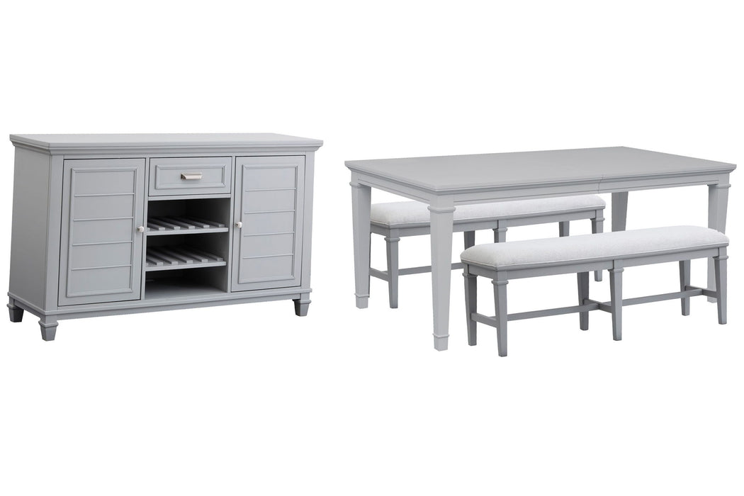 Charleston - Extendable Rectangular Dining Table Set
