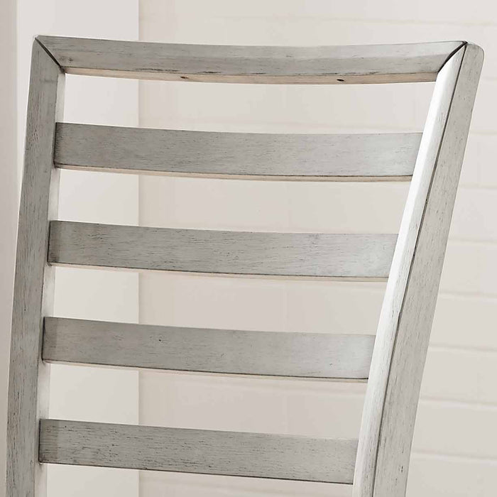 Abacus - Side Chair (Set of 2) - Alabaster / Honey