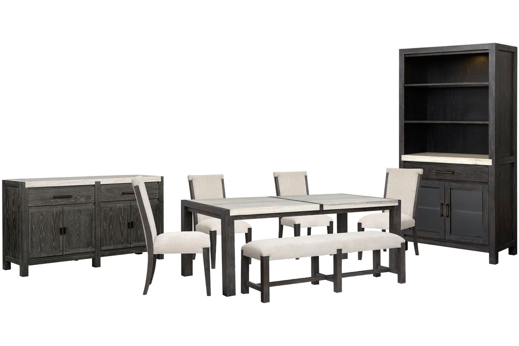 Plum Creek - 8 Piece Rectangular Dining Table Set
