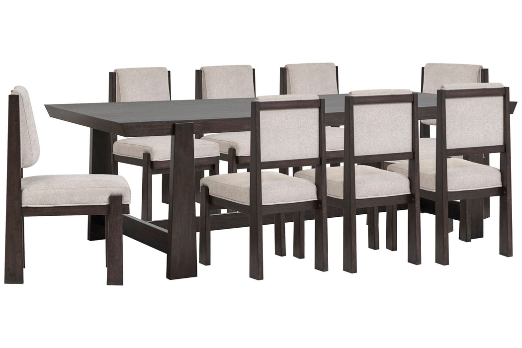 Tauren - Trestle Dining Table Set