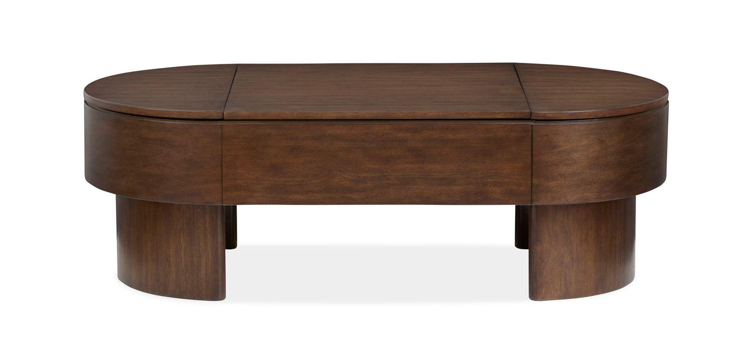 Holloway - Oval Lift Top Cocktail Table Set