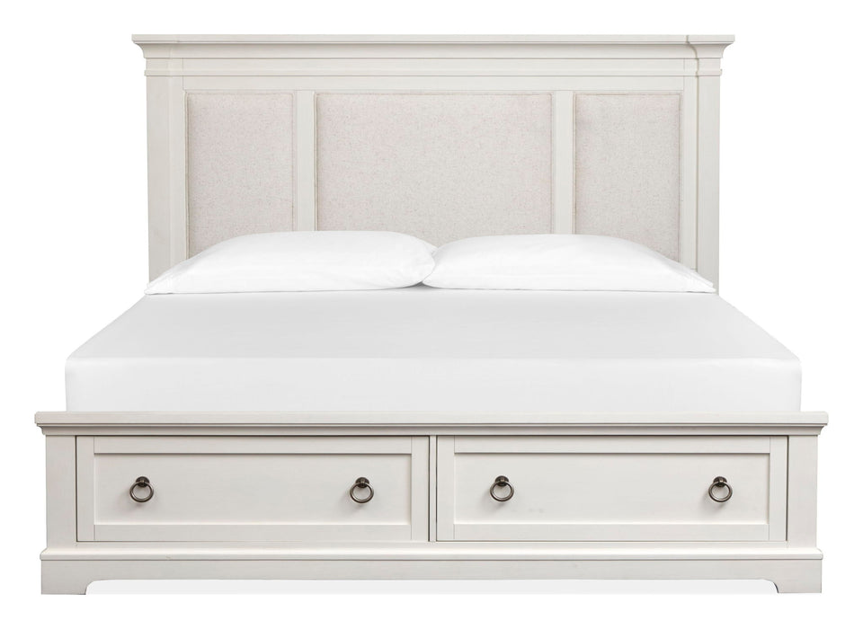 Kingston - Upholstered Panel Storage Bed