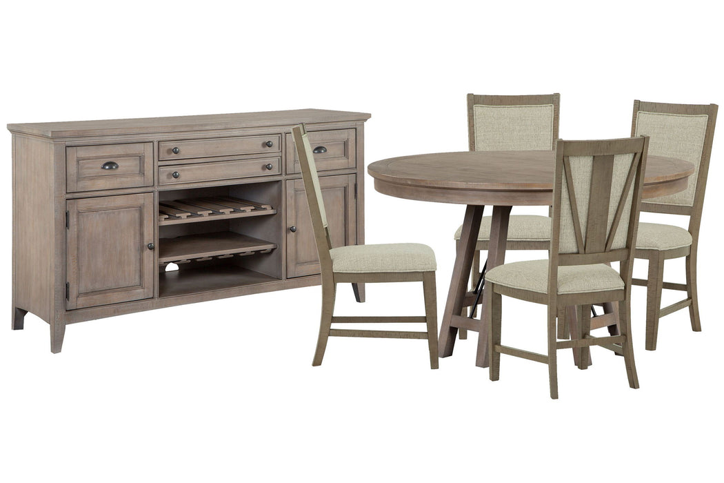 Paxton Place - 52" Round Dining Table Set