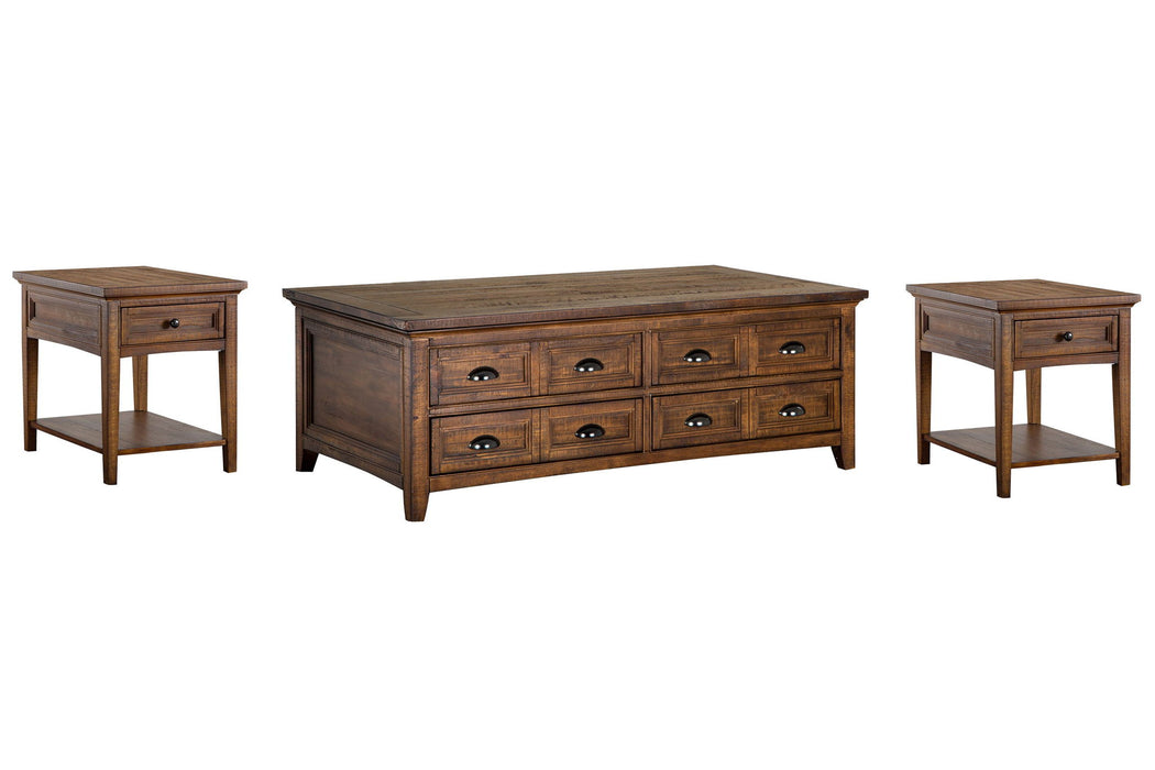 Bay Creek - Lift Top Storage Cocktail Table Set