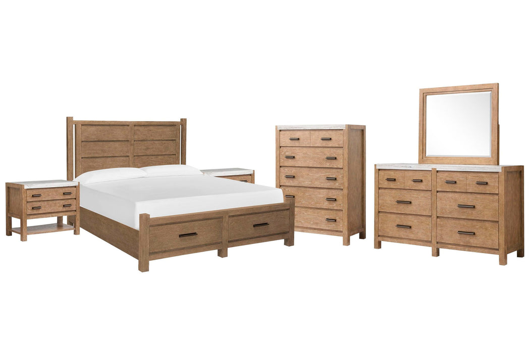 Plum Creek - Panel Storage Bedroom Set