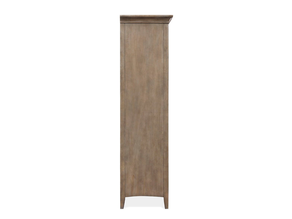 Paxton Place - Wood Door Chest - Dove Tail Grey