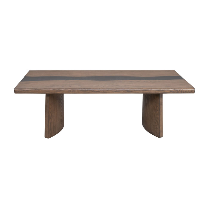 Lyra - Rectangular Coffee Table - Dark Brown