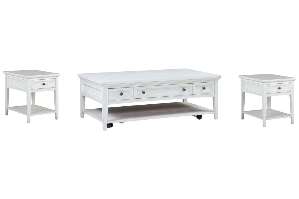Heron Cove - Rectangular Cocktail Table Set
