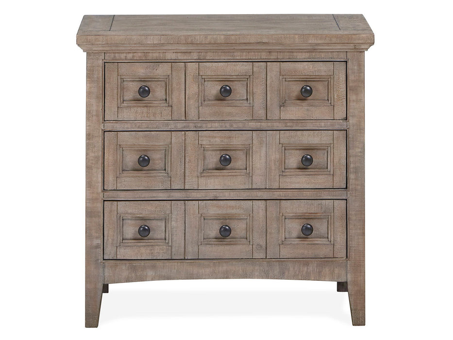 Paxton Place - Wood Drawer Nightstand - Dove Tail Grey