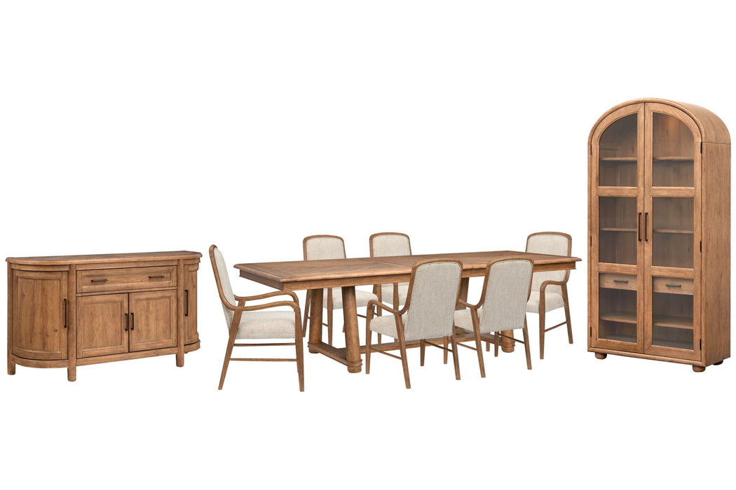 Woodward - Trestle Extendable Dining Table Set