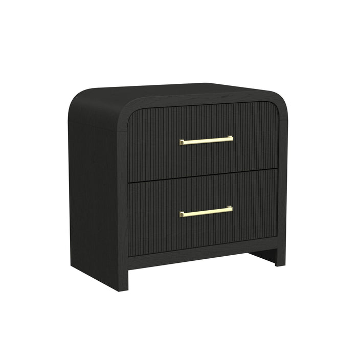 Ridgemont - 2-Drawer Nightstand With USB