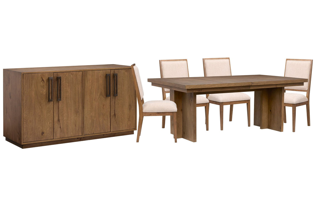 Marcel - Extendable Trestle Dining Table Set