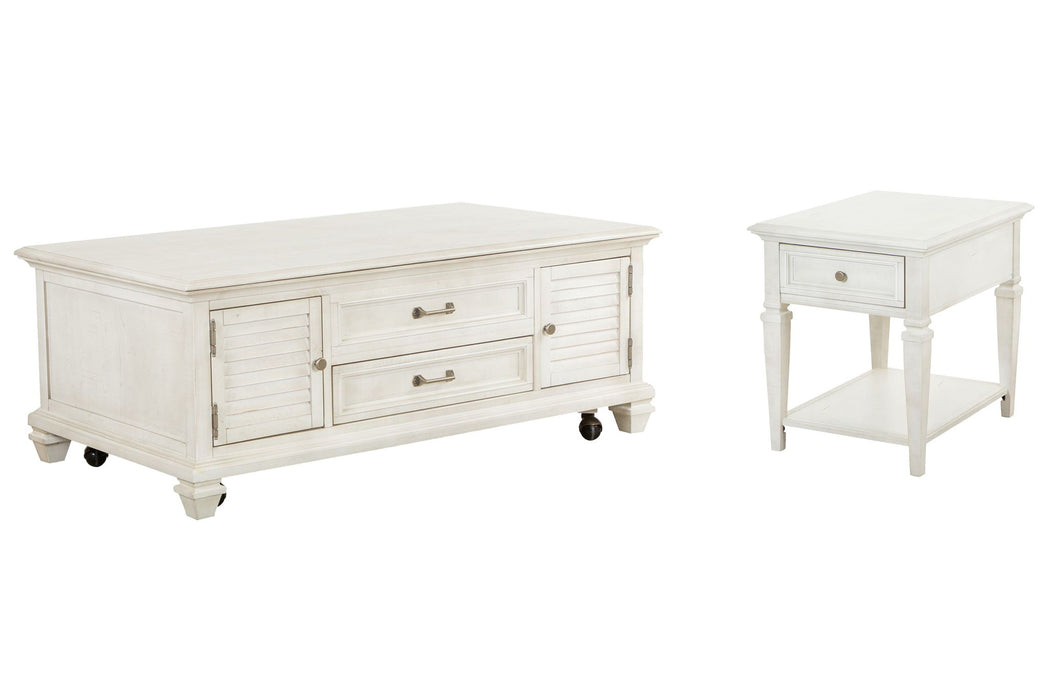 Newport - Lift Top Storage Cocktail Table Set