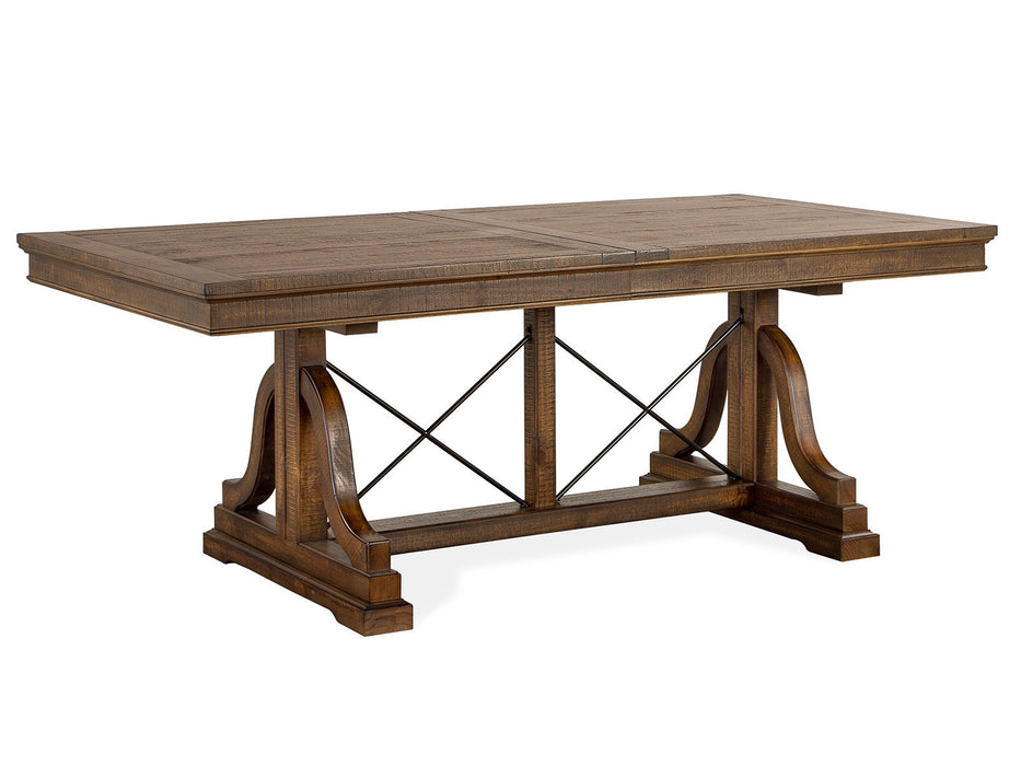 Bay Creek - Trestle Dining Table - Toasted Nutmeg