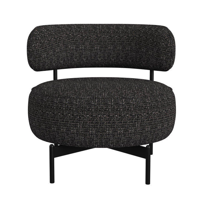 Antonia - Swivel Chair - Heron Black