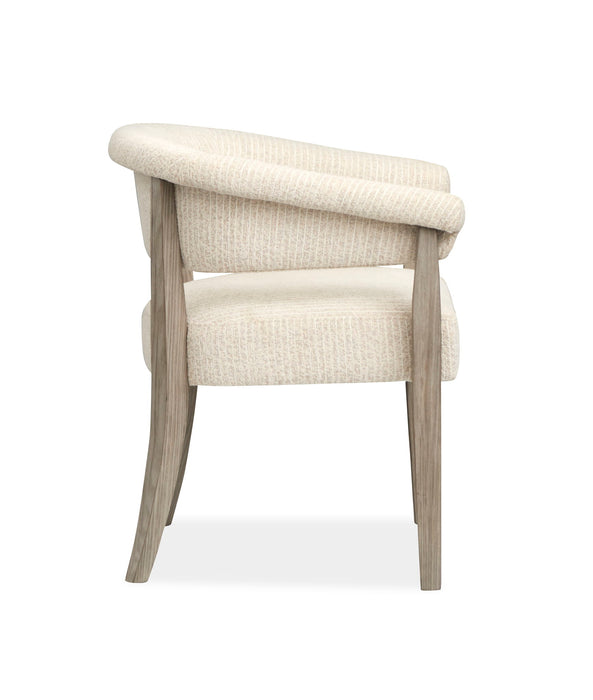 Braelyn - Upholstered Host Chair (Set of 2) - Dorian Grey