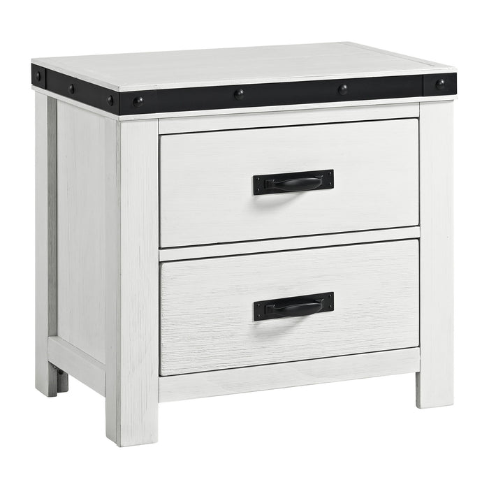 Wade - Youth 2-Drawer Nightstand - White
