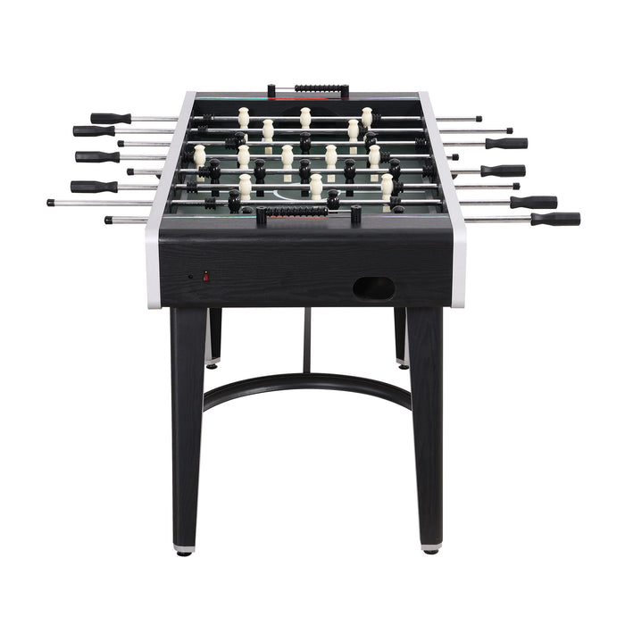 Amaya - Indoor Foosball With LED - Black