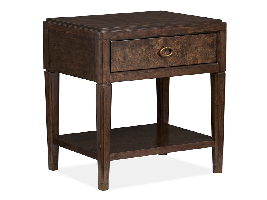 Rowan - Open Nightstand - Espresso