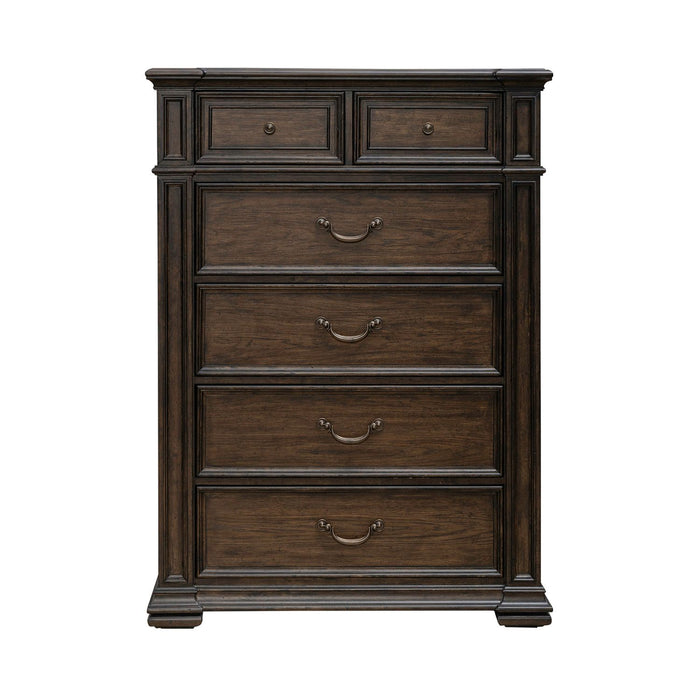 Provence Park - 6 Drawer Chest - Brown