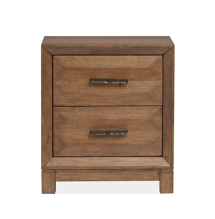 Callisto - Drawer Nightstand - Bourbon Brown