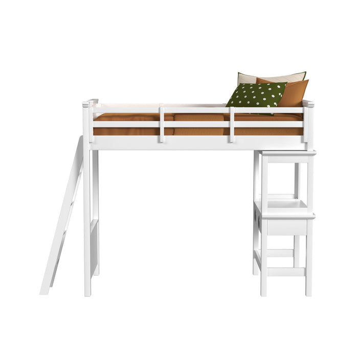 Hampton Kids - Loft With Ladder And Desk With Speaker