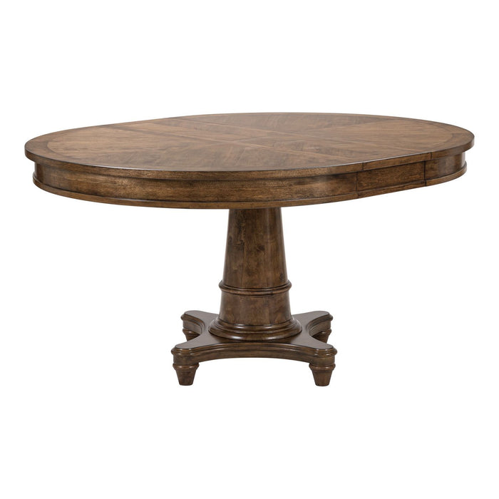 Harrison Heights - Pedestal Table - Sienna