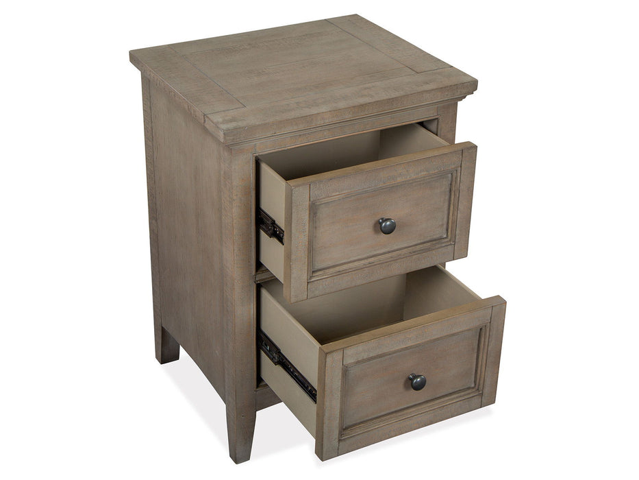 Paxton Place - Small Drawer Nightstand - Dovetail Grey