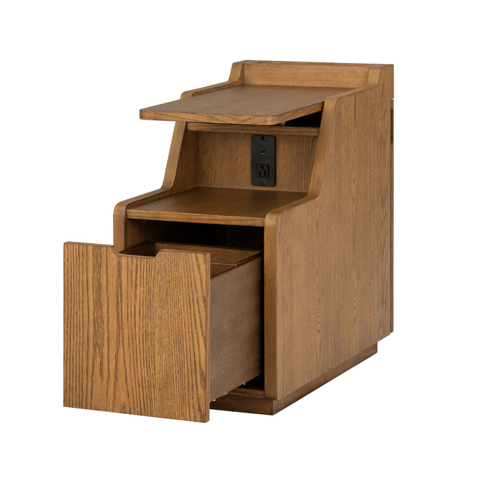 Sidekick - Smart Side Table - Light Brown