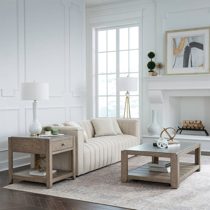 Millstone - 3 Piece Set (1 Cocktail 2 End Tables) - Nutmeg