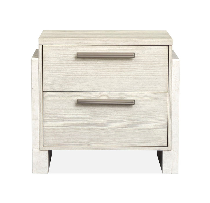 Lorelei - Drawer Nightstand - Misty Cloud