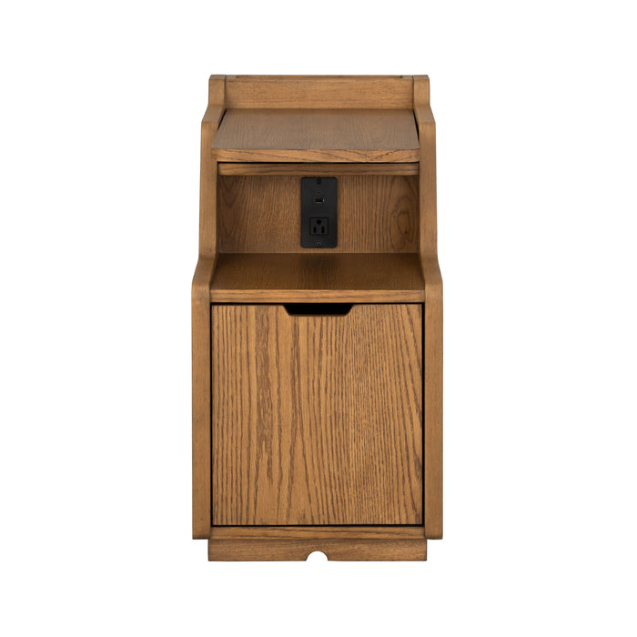 Sidekick - Smart Side Table - Light Brown