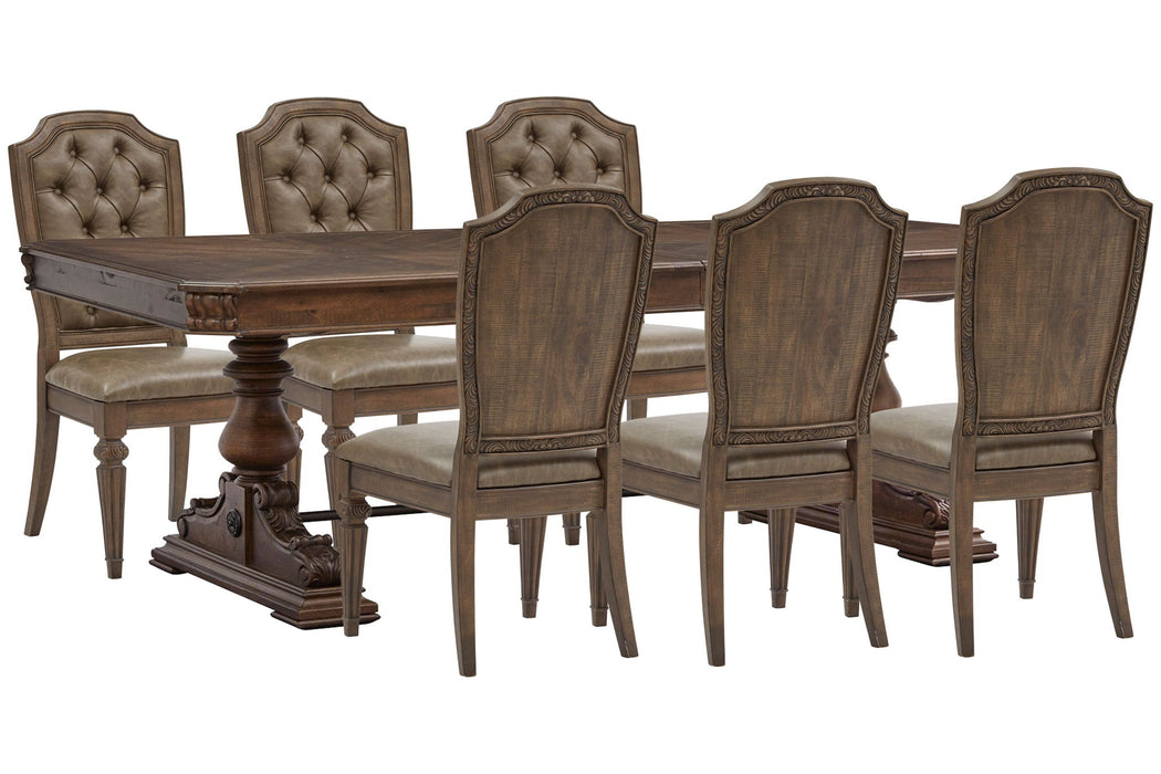 Durango - Extendable Trestle Dining Table Set