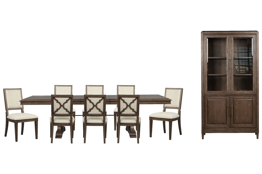 Jubilee - Extendable Trestle Dining Table Set