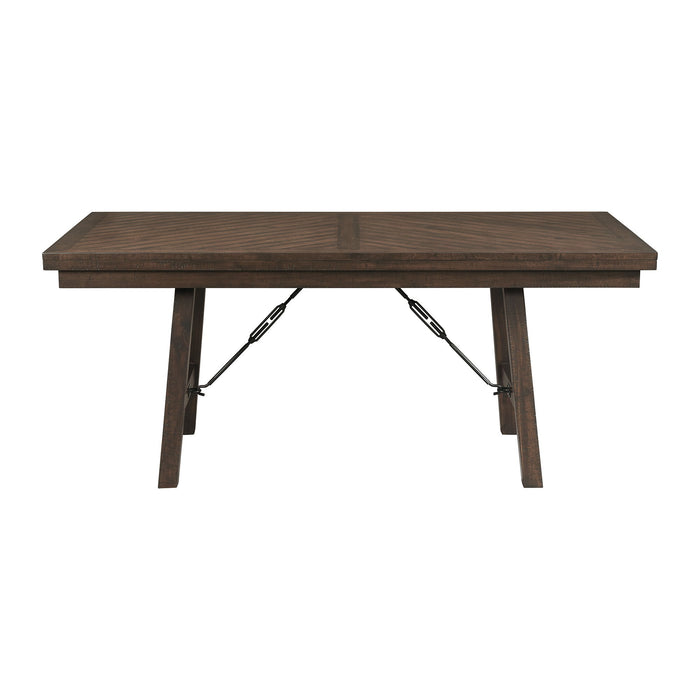 Jax - 6 Piece Dining Set (72" Table, Four Chairs And Bench) - Cherry