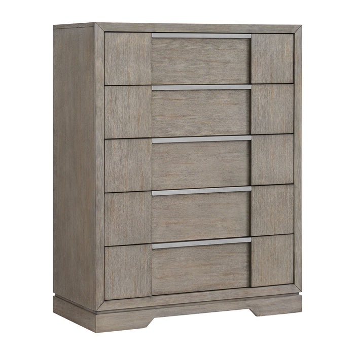 Kelis - 5 Drawer Chest - Gray