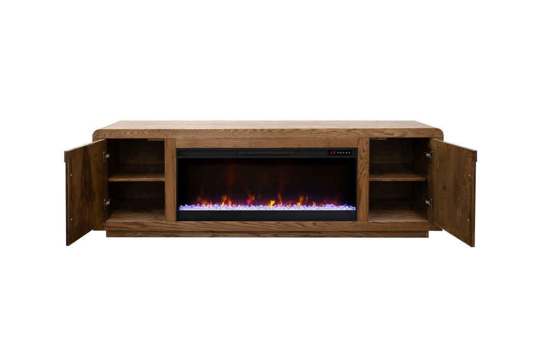 Eclipse - Fireplace TV Stand