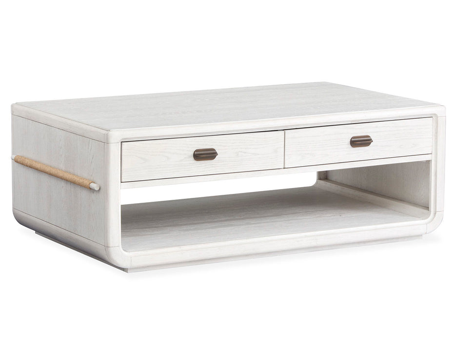 Sunset Cove - Rectangular Cocktail Table With Casters