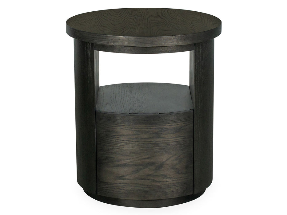 Bosley - Round End Table - Coffee Bean