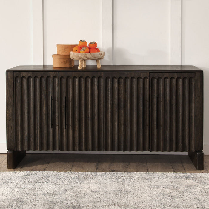 Norvell - 4-Door Sideboard - Brown