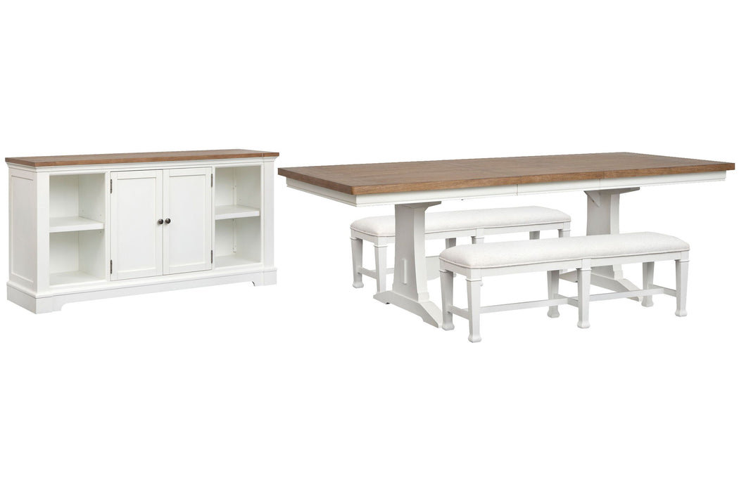 Kingston - Extendable Rectangular Dining Table Set