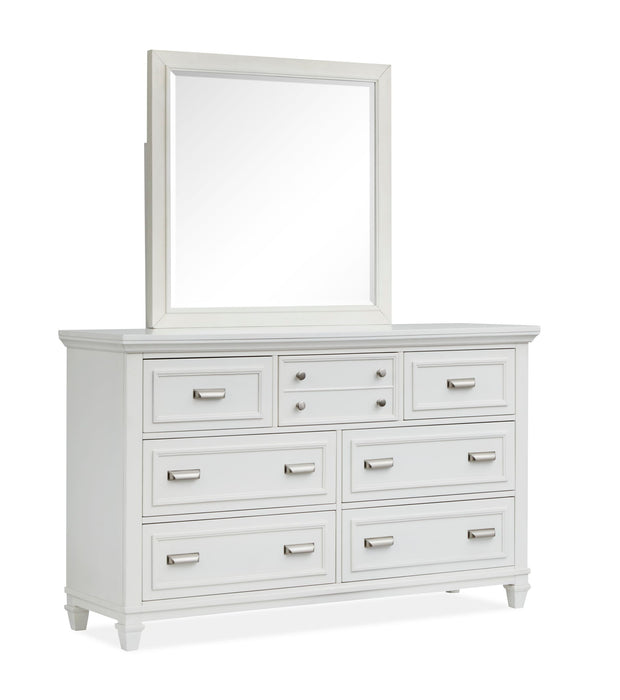 Charleston - Drawer Dresser With Landscape Mirror