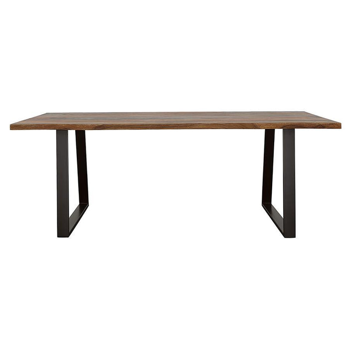 Ditman - Live Edge Dining Table - Gray Sheesham