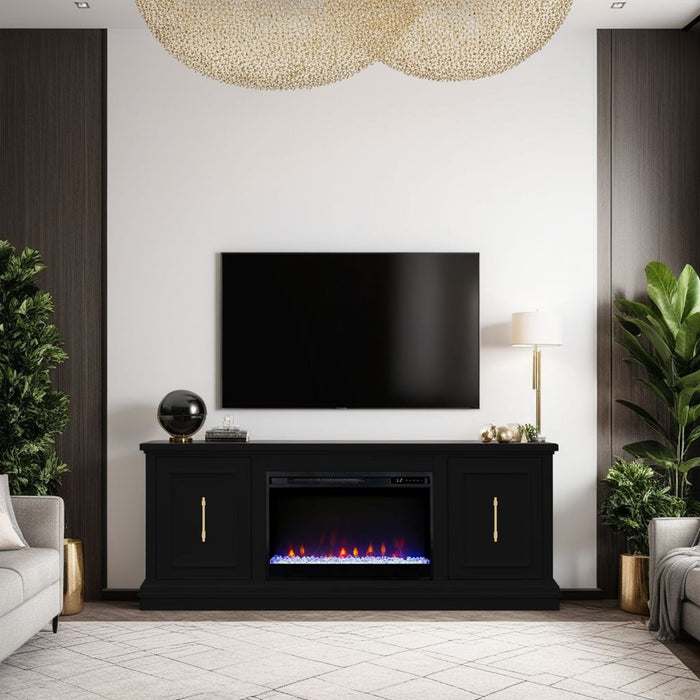 Jordan - Fireplace TV Stand
