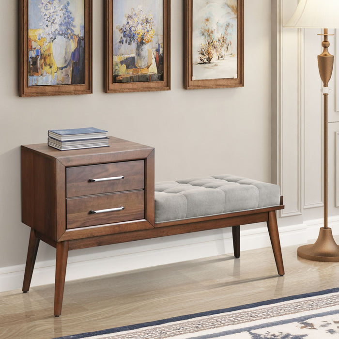 Malibu - Bench - Walnut