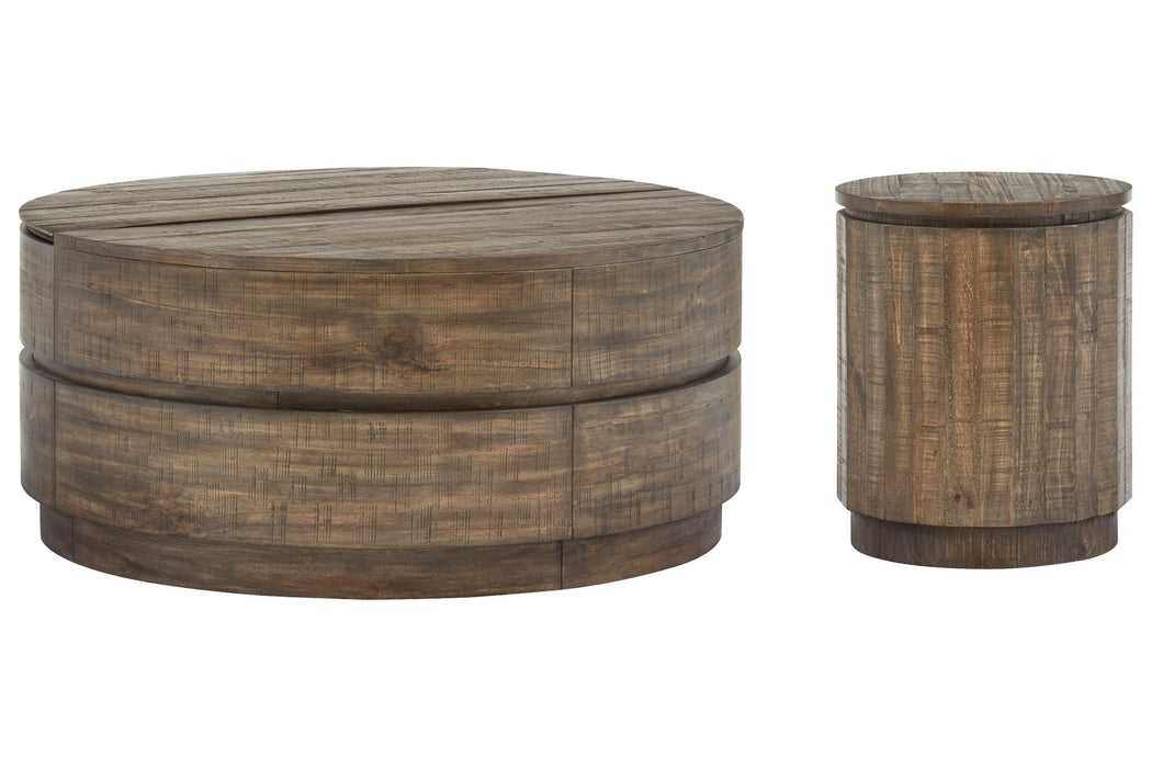 Baisden - Round Lift Top Cocktail Table Set