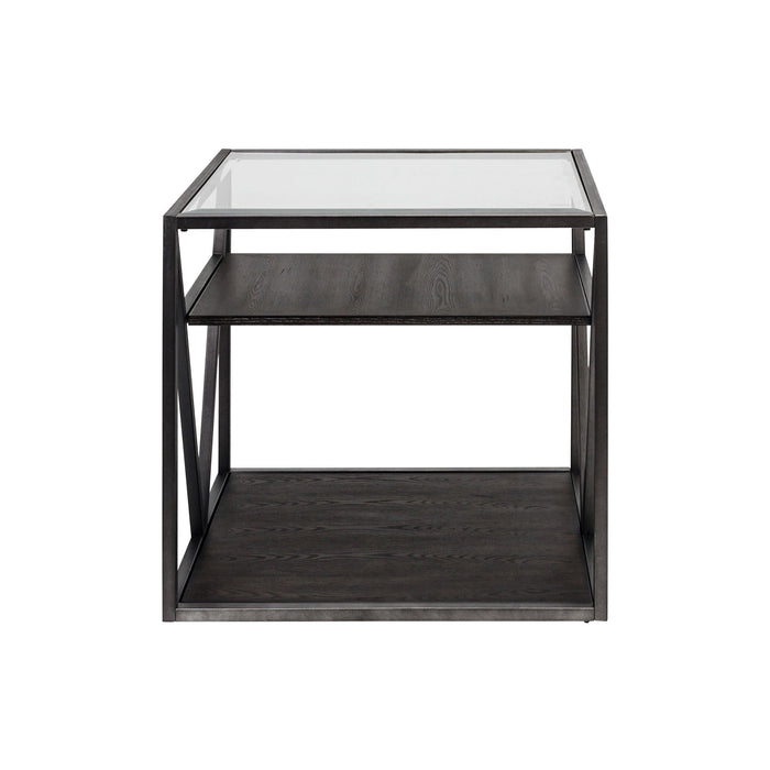Arista - 3 Piece Table Set (1 Cocktail 2 End Tables) - Dark Gray