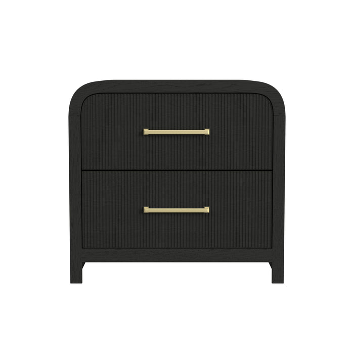 Ridgemont - 2-Drawer Nightstand With USB
